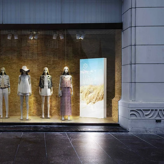 Wholesale LightBox Wall Backdrop Stand Advertising Sign Logo Board Frameless Aluminum Profile Backlit Display Photo Light Box