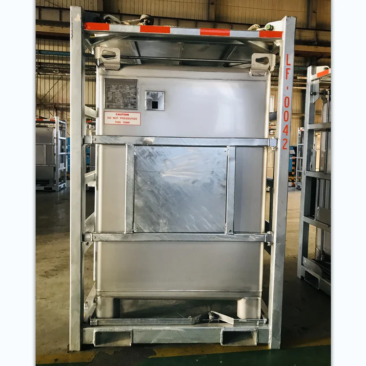  550 галлонов Tote IBC Tank с HDG оффельной рамой DNV2.7-1