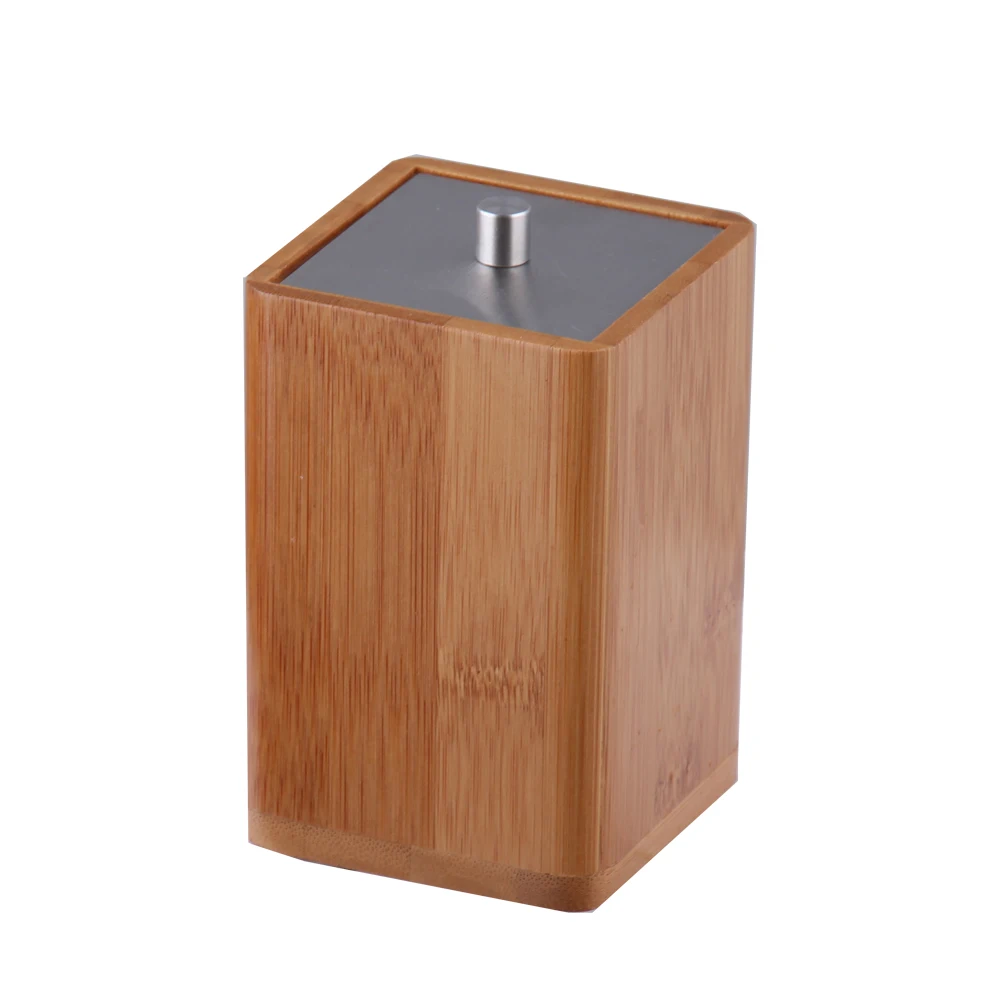 Бамбуковый набор аксессуаров для ванной комнаты с подносом держатель зубных щеток дозатор мыла деревянные аксессуары