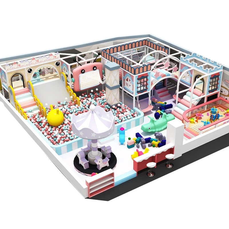 High Quality Park Playground Sets Kids Indoor Playground Equipment Soft Play Area Kids Indoor Customization