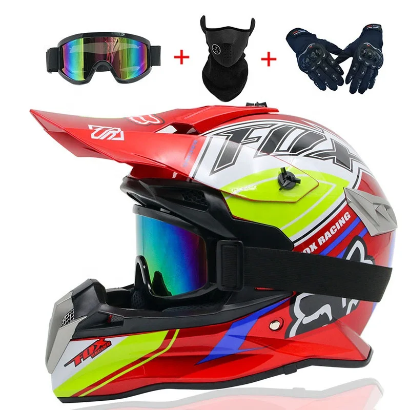 Cool Full Face Dirt Bike Motocross Helmet Off Road Racing Motorbike downhill AM DH Cross Helmets for Men and Women