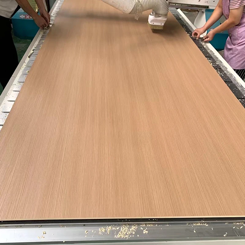 wood grain bamboo charcoal fiber boards wood veneer interior decor wpc flat wall panel Wood-plastic composite pvc sheet for wall