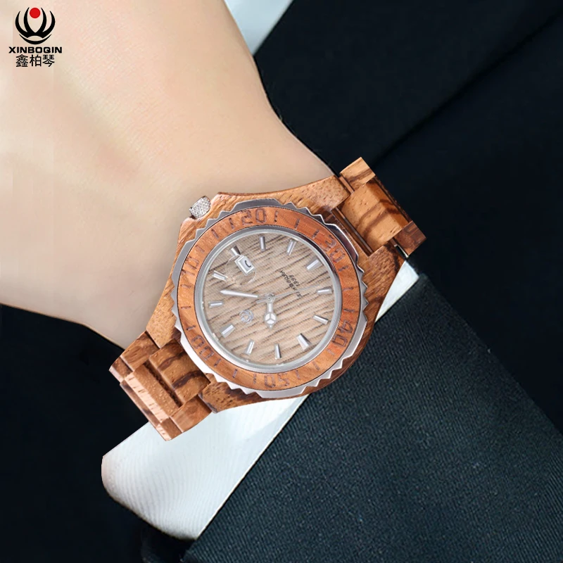 Online Shopping Mechanical Watches For Couple For Men For Girls  Wooden Retro Style Wrist Watches