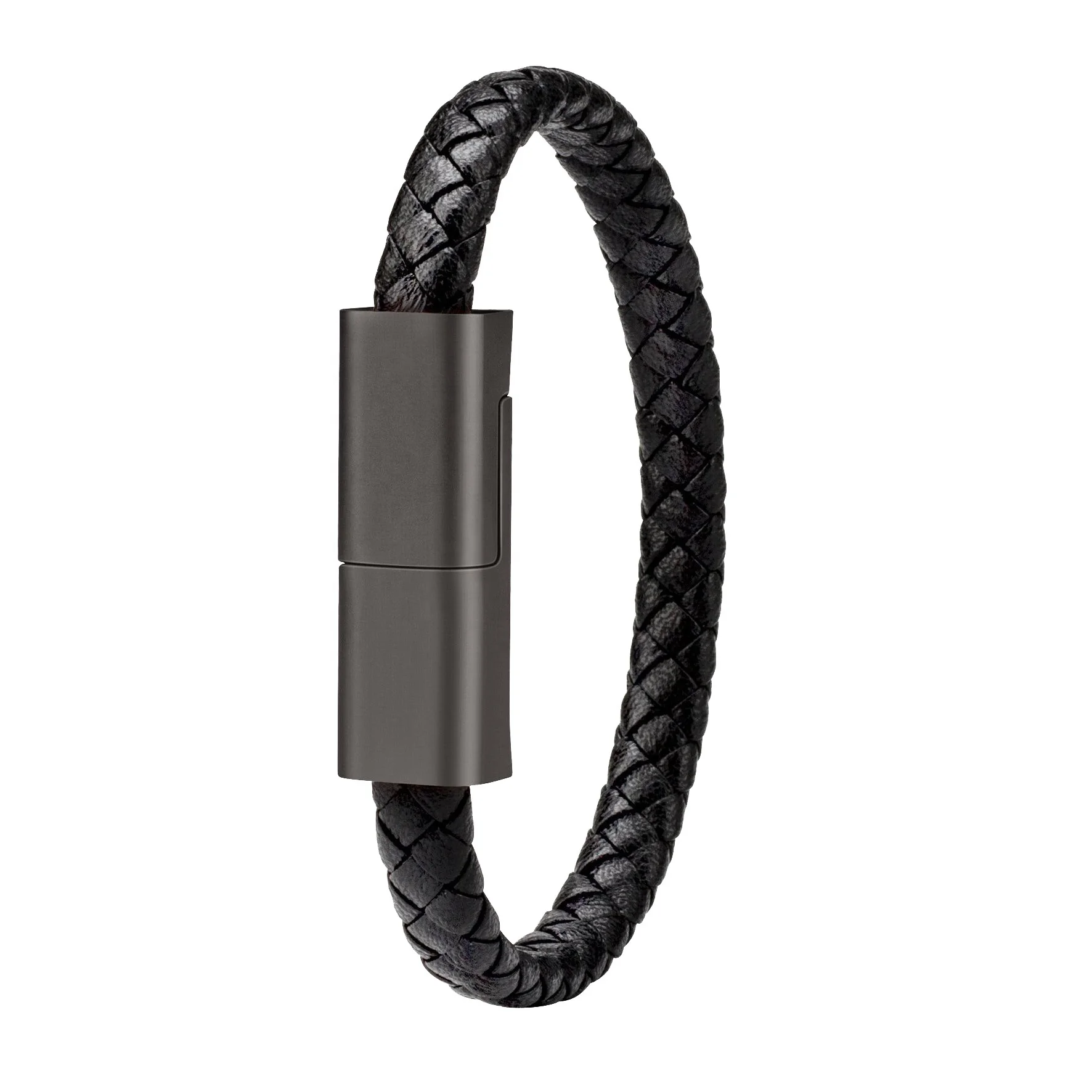 Новый стиль носимый зарядный браслет USB кабель для передачи данных Samsung Android и i Phone