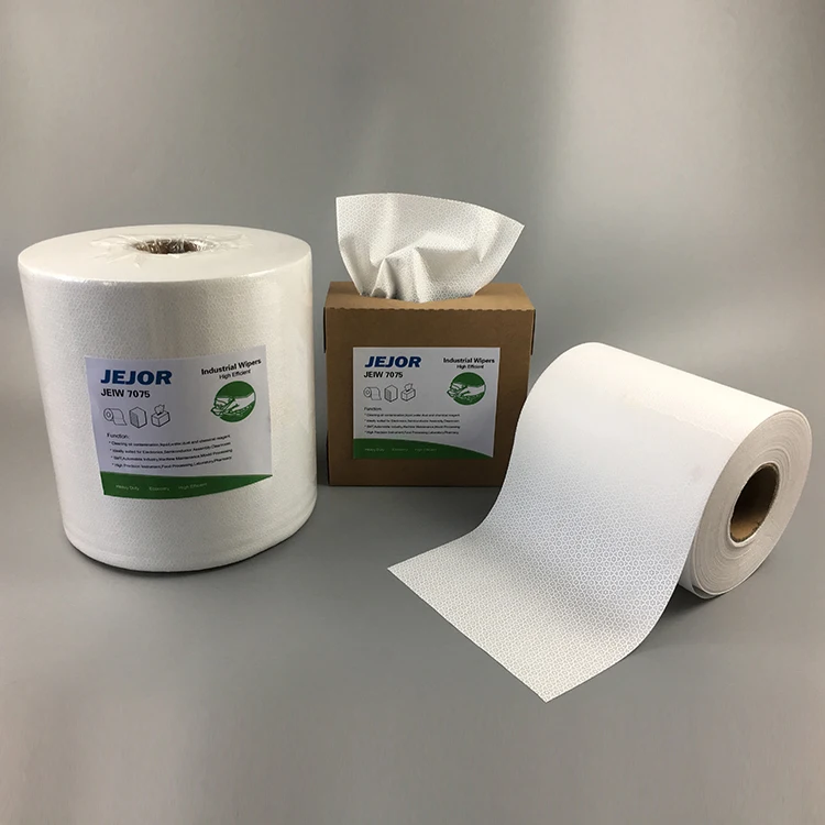 Oil Wiping Heavy Duty PP Meltblown Nonwoven Industrial Cleaning Cleanroom Wipe