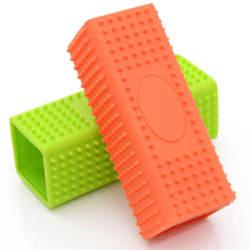 pet dog grooming combing animal fur hair removal dog mini pet hair remover Silicone brush