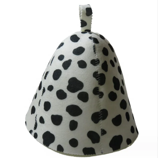 Belief 100% wool sauna hat Pool sauna equipment sauna dry wet steam room accessories