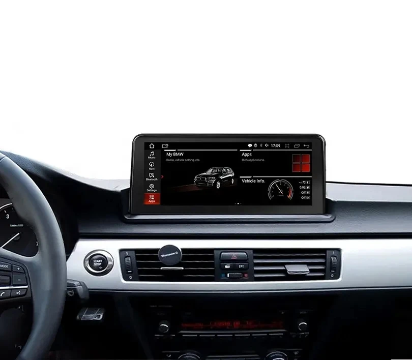 10.25 Inch Display Screen Carplay BT GPS Navi Android 11 Car Monitor for BMW E90 E91 E92 E93 2006-2012 Support Dashboard