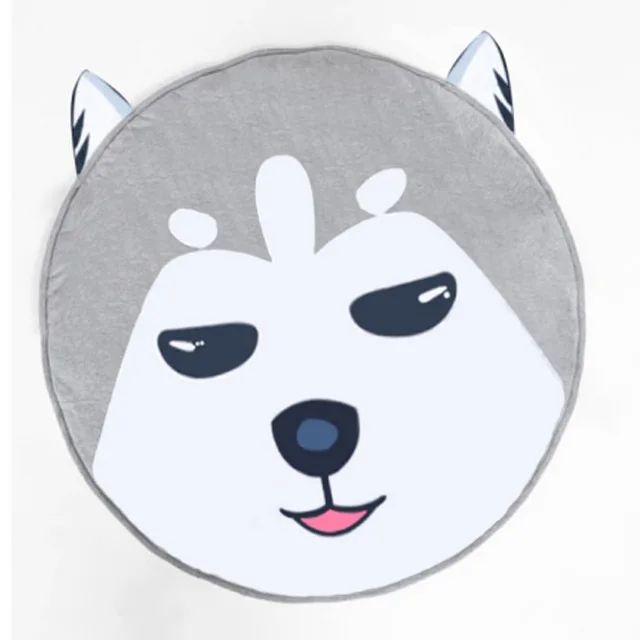 
Quilt Plush Baby Mat Floor Game Rug Playmat for Baby 