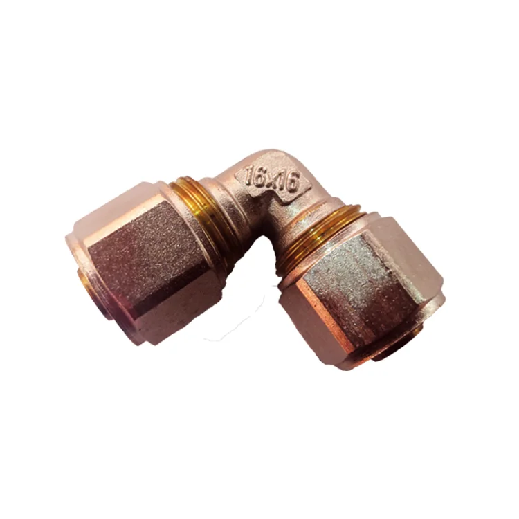 
Brass Pex Copper Fitting Compression for Pex Wall-Plated Female Elbow 90 Degree Fittings from Yuhuan China 
