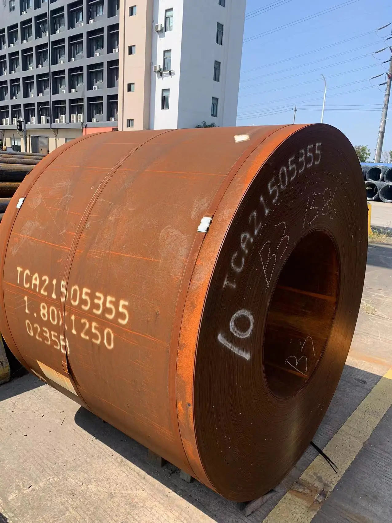 q235b carbon steel hot rolled coil 2*1250*c spht1 hot-rolled steel coils carbon 20# steel coil