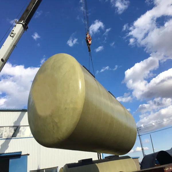 Double layer gasoline petrol oil storage tank for sale Underground Petroleum Petrol Diesel storage tank