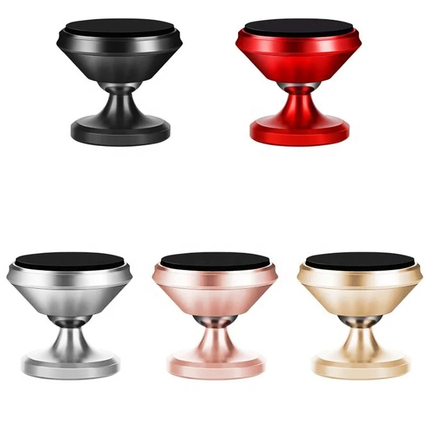 A Hot Sell OEM 360 Rotating Center Console Dashboard Strong Magnetic Car Mobile Phone Holder