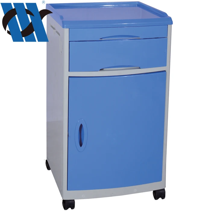Manufactured Other Hospital Furniture Hospital Cabinet ABS Plastic Bedside Cabinet
