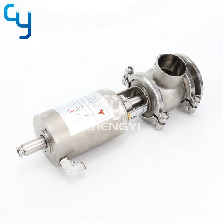 Sanitary stainless steel 316L 304 tank bottom seat valve