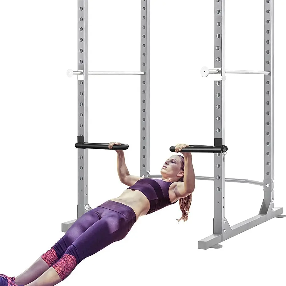 High Quality Steel Parallettes Equalizer Chin Up Bar Muscle Strength Exercise Push Up Stand Dip Bar