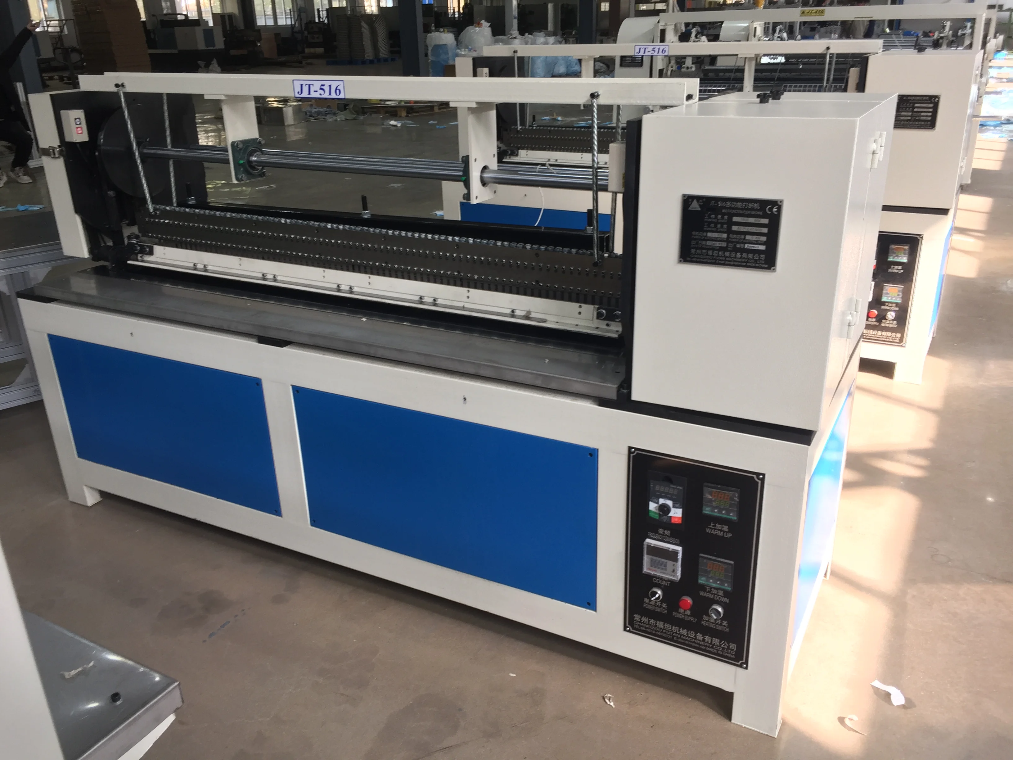 New Style  Manufacturer JT-516  Sector Computer Control Pleating Machine Making the Cloth Pleat