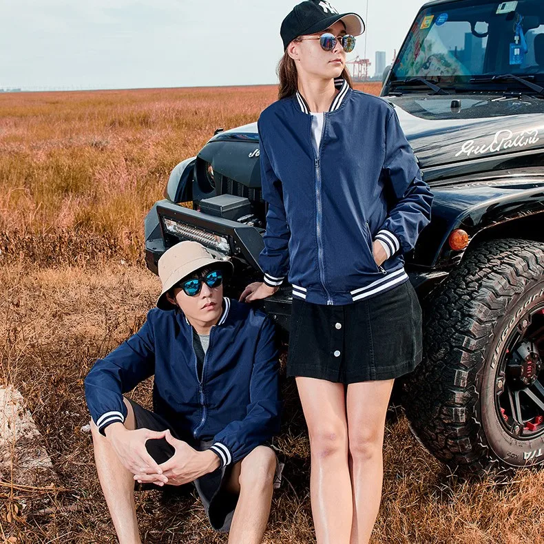 Wholesale Baseball Jacket Custom Outdoor Windbreaker For Varsity Jacket Man Pilot Waterproof Plus Size Bomber Jackets