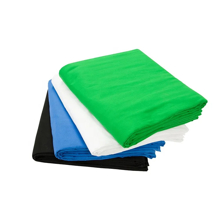 2020 высокое качество хромакей зеленый экран 100% хлопок муслиновый фотографический фон ткань