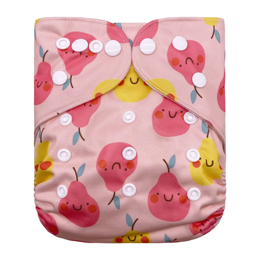 Goodbum C series regular diaper super soft printing  reusable  baby diapers