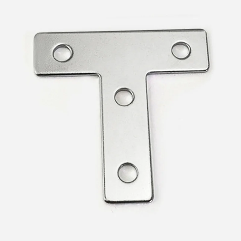 2020 T Connection Plate  Aluminium Profiles Corner Bracket Carbon Steel Aluminum Extrusion Profile Plate