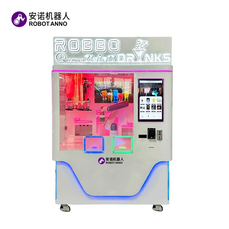 6 Axis Automatic Vending Machine For Cocktail And Ice Cream 100% Satisfaction