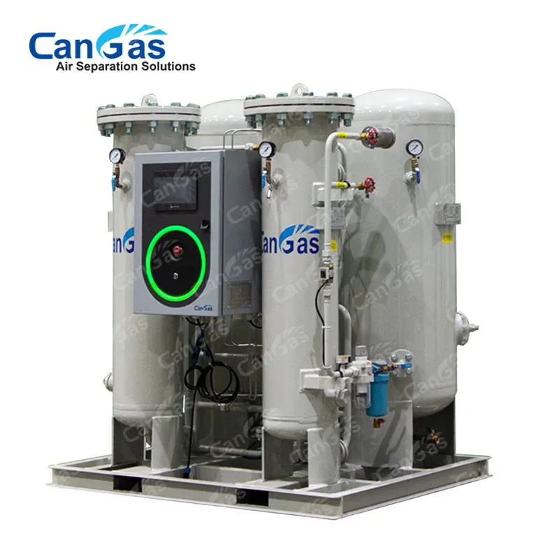 CAN GAS High Purity 5N 6N PSA Nitrogen Generator working with hydrogen generator to make green  power to X like green ammonia
