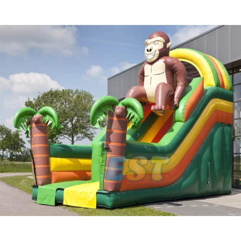 Multi play 42 ft Горилла надувная горка надувной замок комбо для продажи