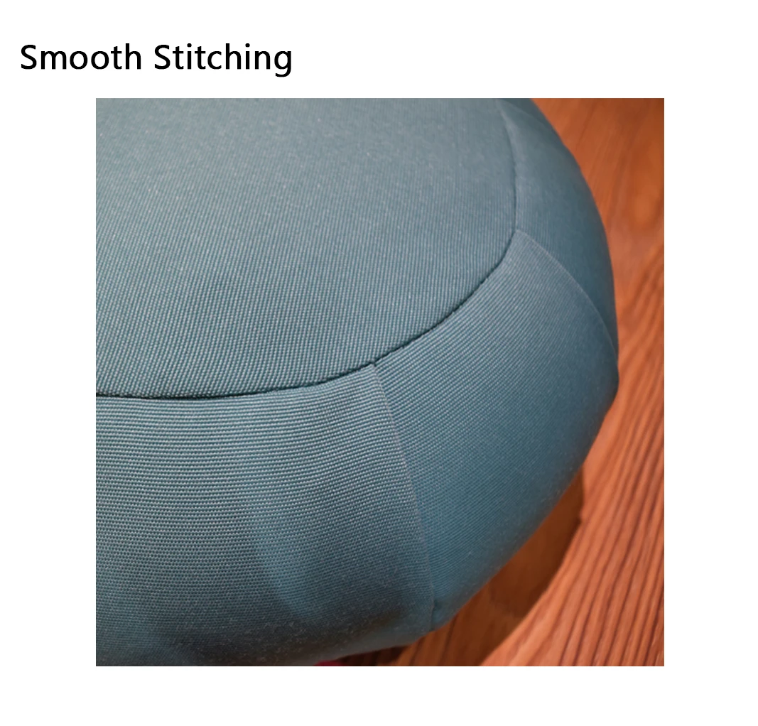 Eco - friendly Buckwheat Husk Relieve Pressure  Yellow Meditation Accessories Cushion  for Rising