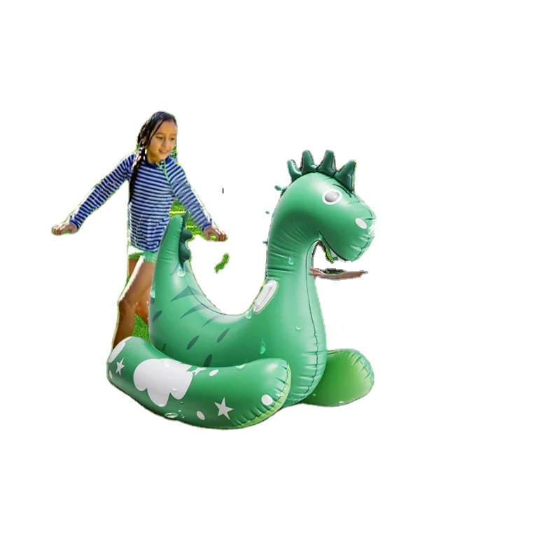 Inflatable Dinosaur Water Spray Mount for Outdoor Lawn Splash Animal Outdoor Toy & Structure