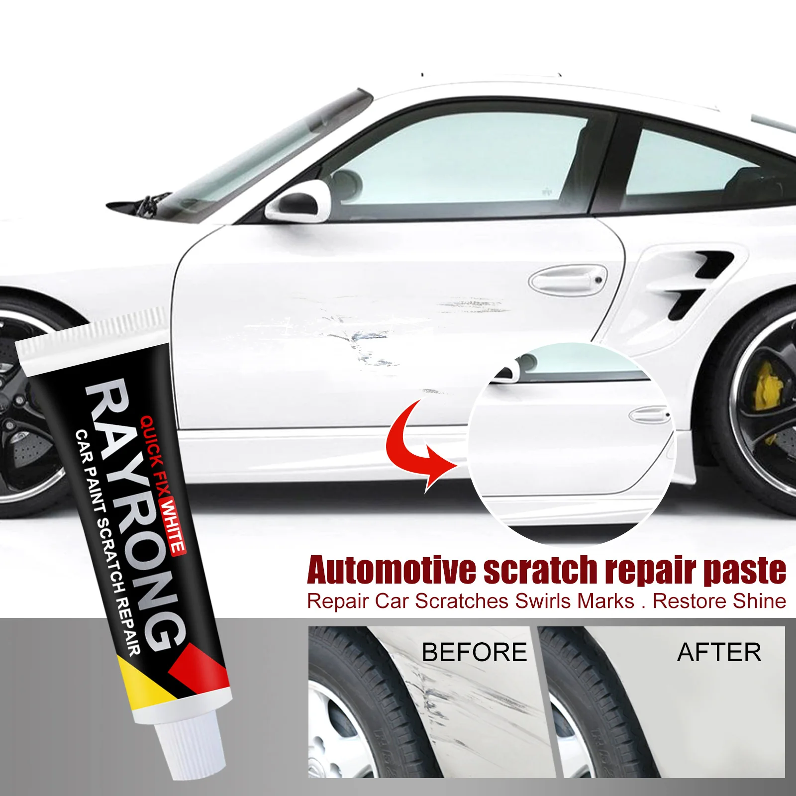 Car Styling Wax Scratch Repair Polishing Kit Auto Body Grinding Compound Paint Care Car Polish Cleaning Tools Anti Scratch Cream