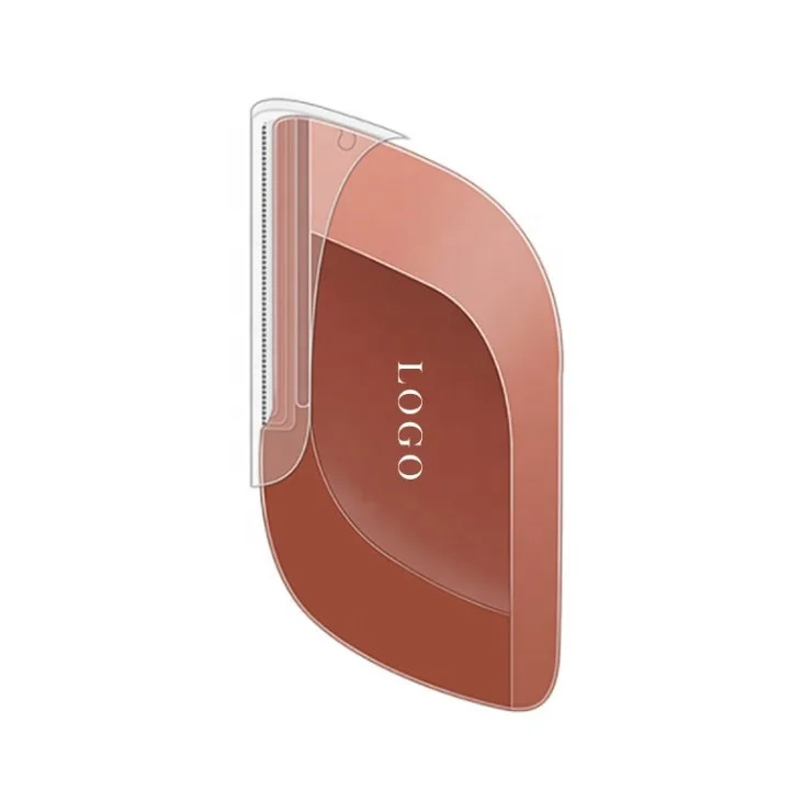 Customized Color Portable Eyebrow Razor Sialia Your Own Logo  Professional Flat Microspur Eyebrow Trimmer With Protective Case