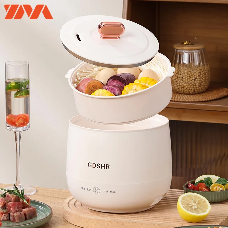 Smart ELectric Multi Cooker 2L Rice Cooker with Food Steamer Multifunctional Soup Cooker Electric
