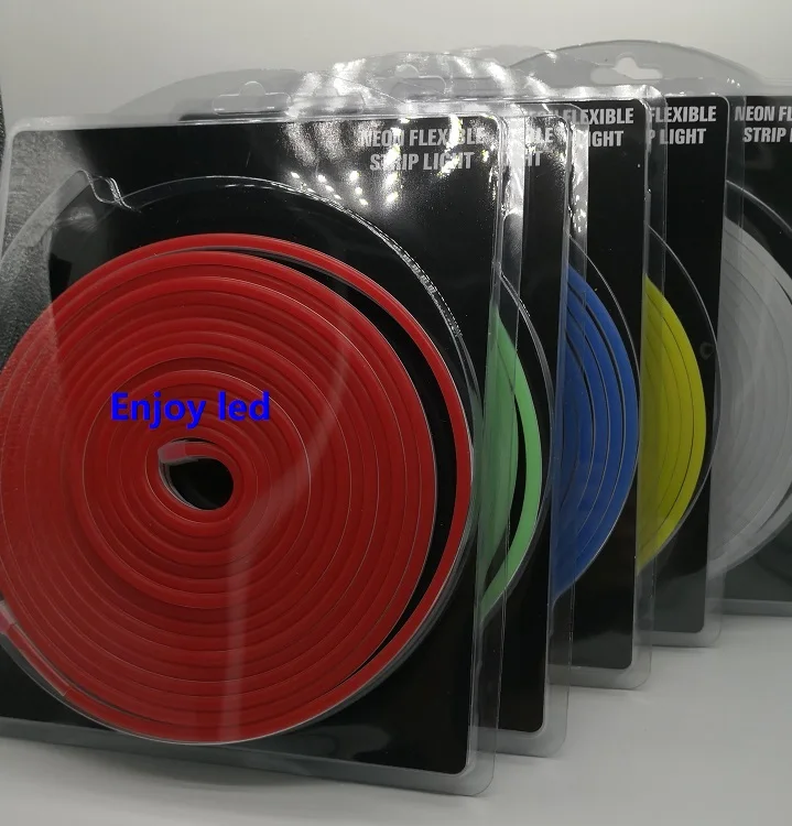 Shenzhen factory good price high quality waterproof 12V 24V silicone led neon flex light mini 6*13 rgb sign decoration