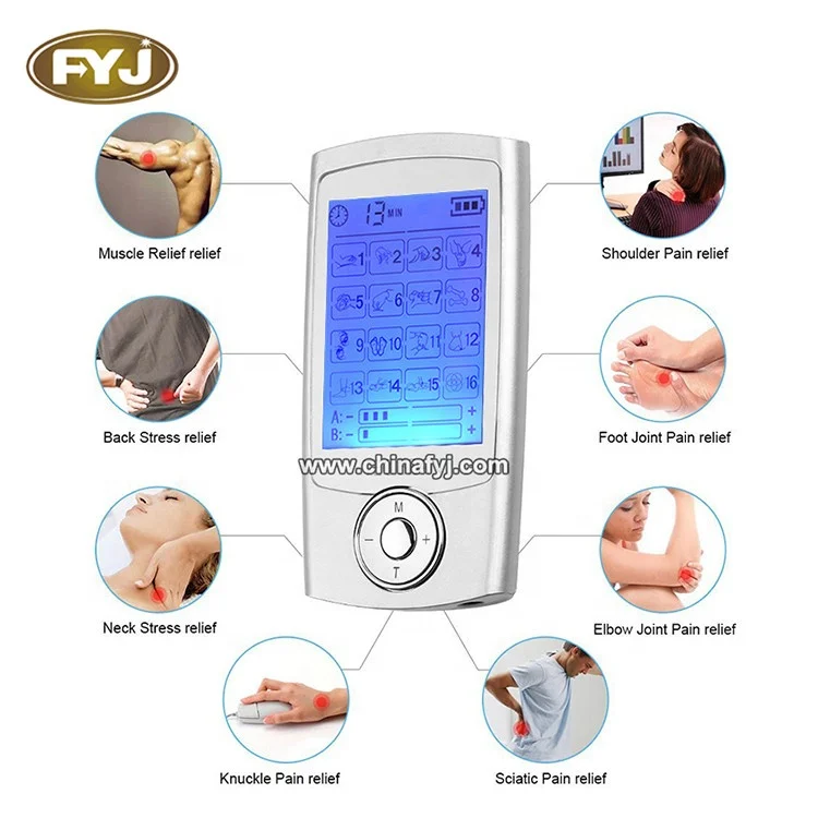 Electronic acupuncture points device tens massage machine