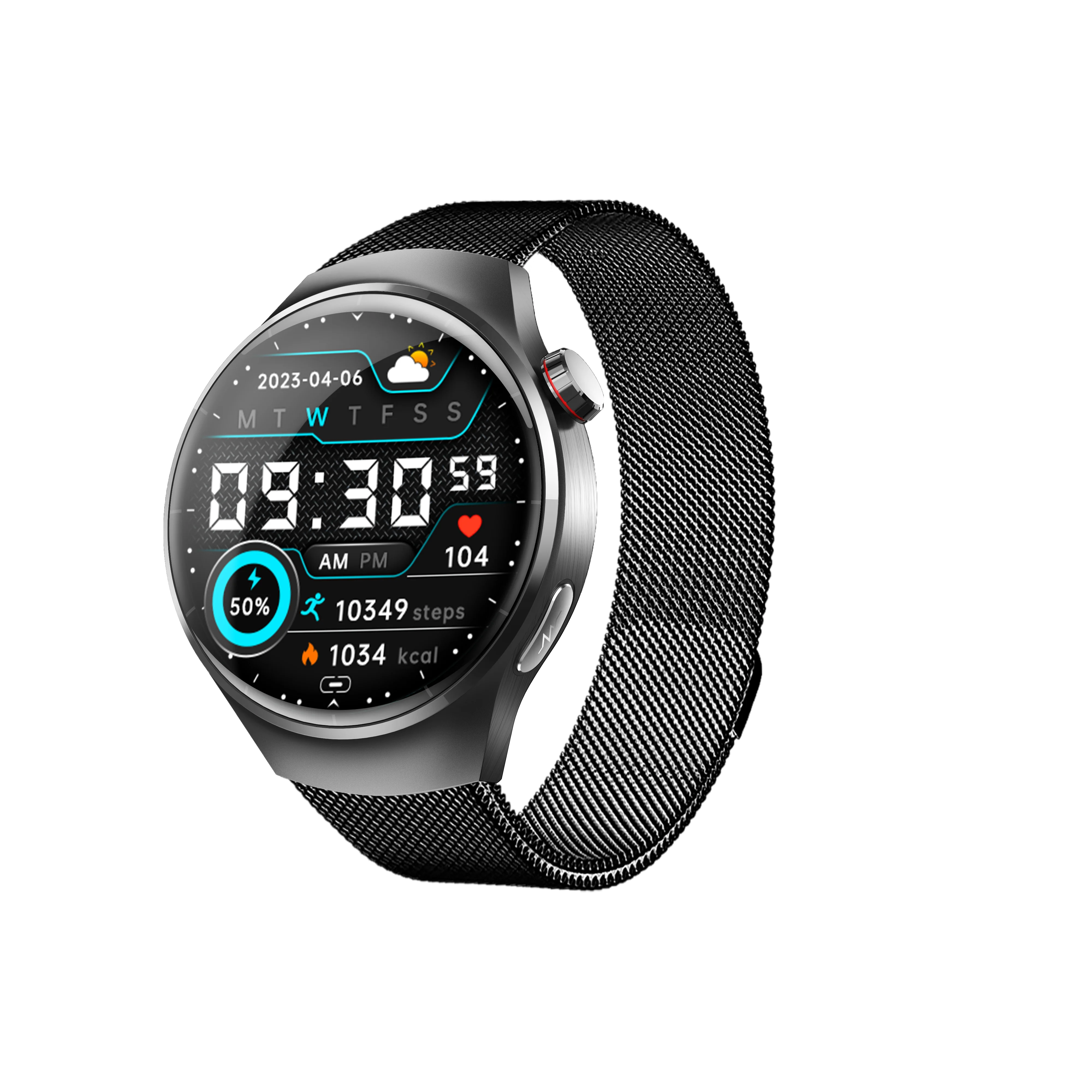 Smart Watch For Men Women Gift Full Touch Screen Sports Fitness Watches BlueTooth Calls Digital Smartwatch Wristwatch