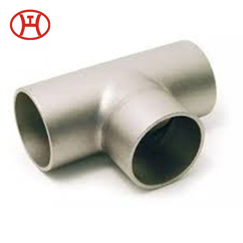 S32750 stainless duplex steel straight tee F51 equal tee