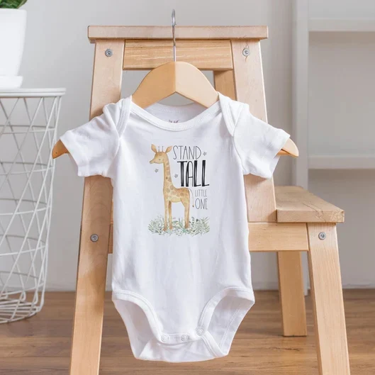 100 из органического хлопка унисекс детское боди с коротким рукавом для мальчиков и девочек простой комбинезон принтом на заказ продажи