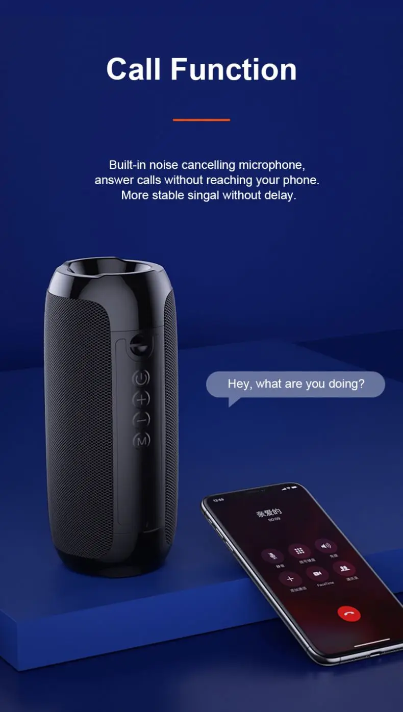 Lead The Industry Low Price Portable Bt Speaker With Fm