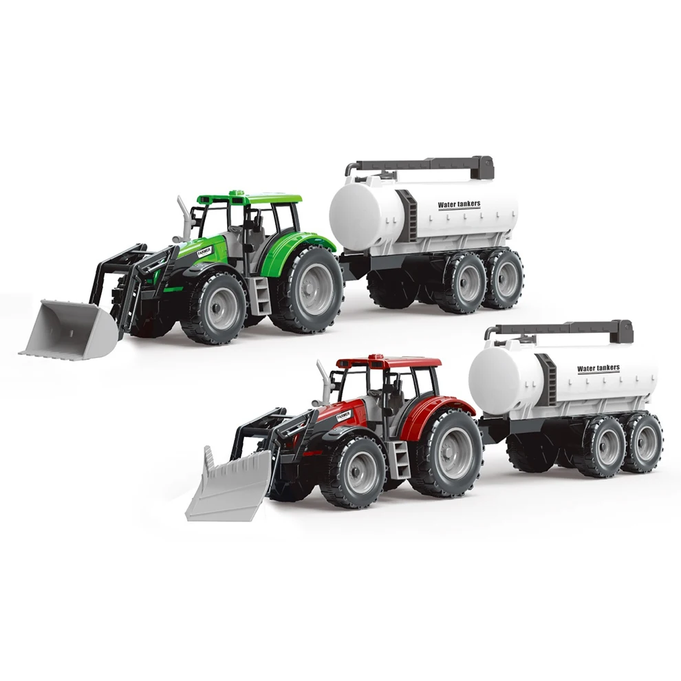 Juguetes Para Los Ninos Water Tank Truck Model Plastic Car Toy Farm Truck Toy Tractor For Kids