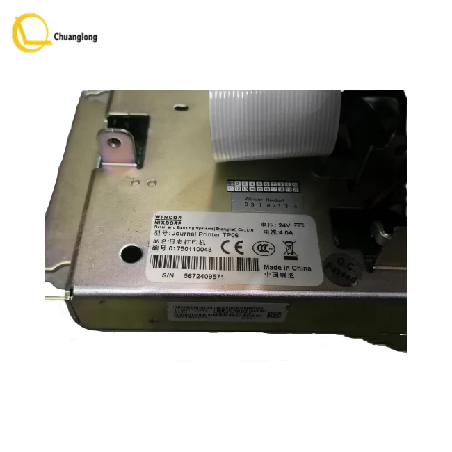ATM Factory 01750110043 1750110043 ATM Parts Wincor 2050XE TP06 Thermal Journal Printer