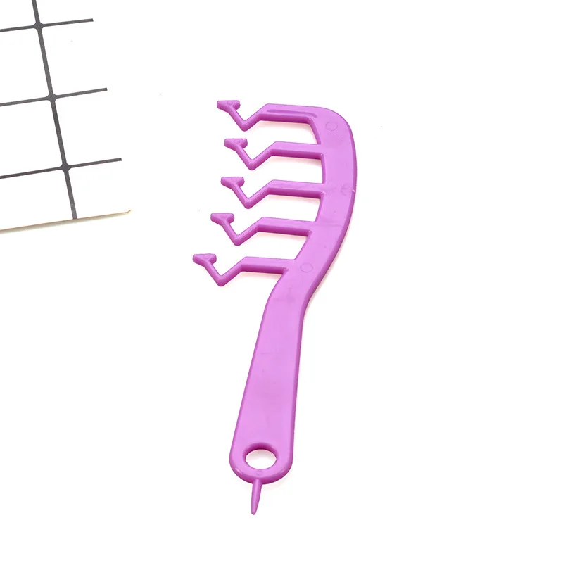 Free Sample INS Amazon Hot selling Z type plastic magic hair comb for Hair Lose Styles Comb