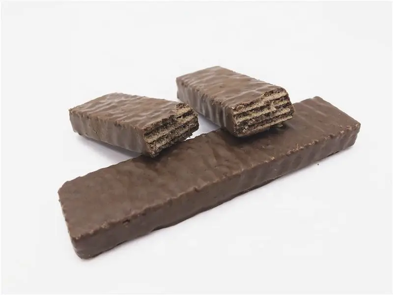 Wholesale Cheese Wafer Biscuits Crispy Rectangular Snacks Cream Chocolate Fruit Hazelnut Flavors Box Packaging Halal Approved