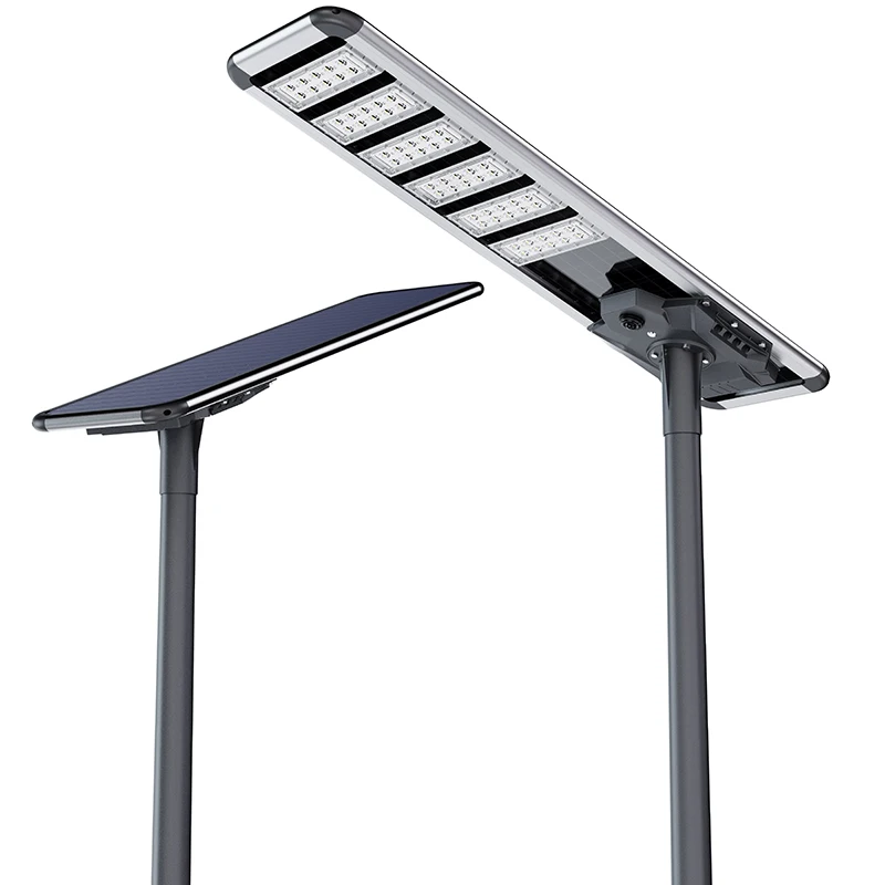 Outdoor Ip65 Waterproof Abs 100W 150W 200W 250W Integrated All In One Solar Led Street Lighting