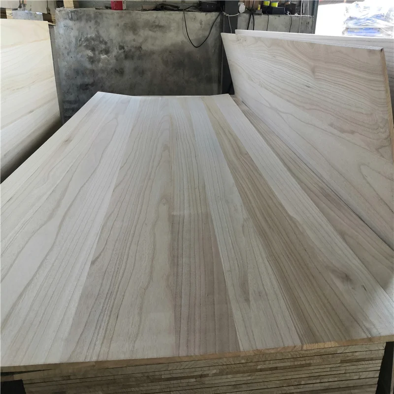paulownia shan tong edge glued panels china paulownia wood timber