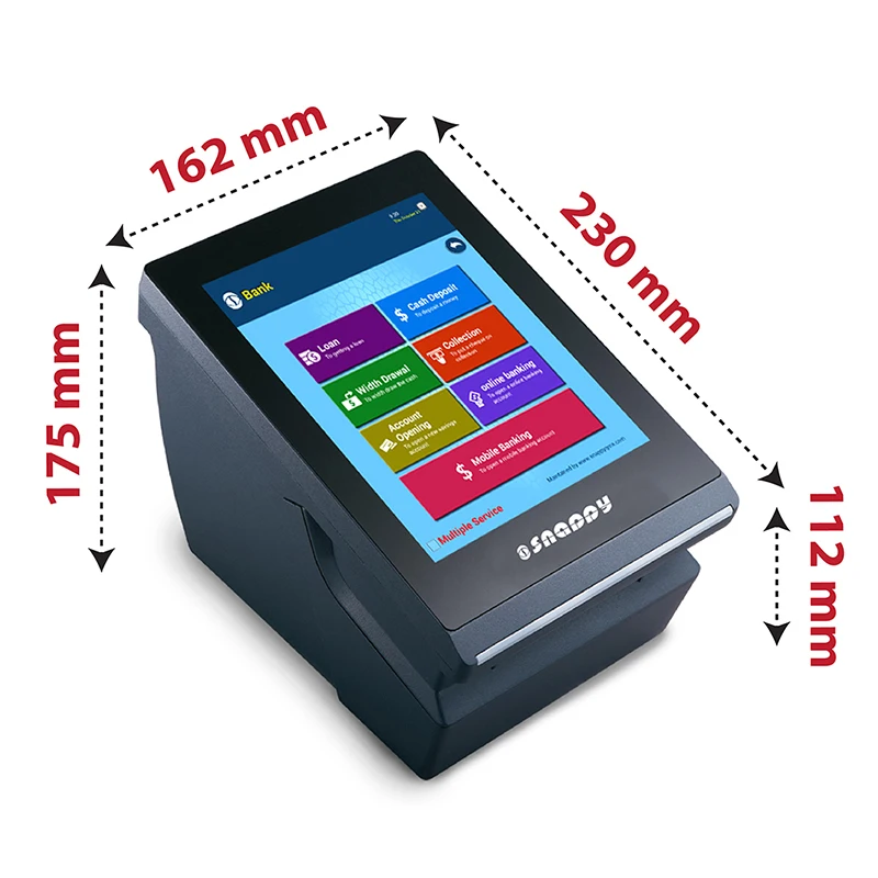 
8-дюймовый дозатор билетов, беспроводной дозатор очереди 