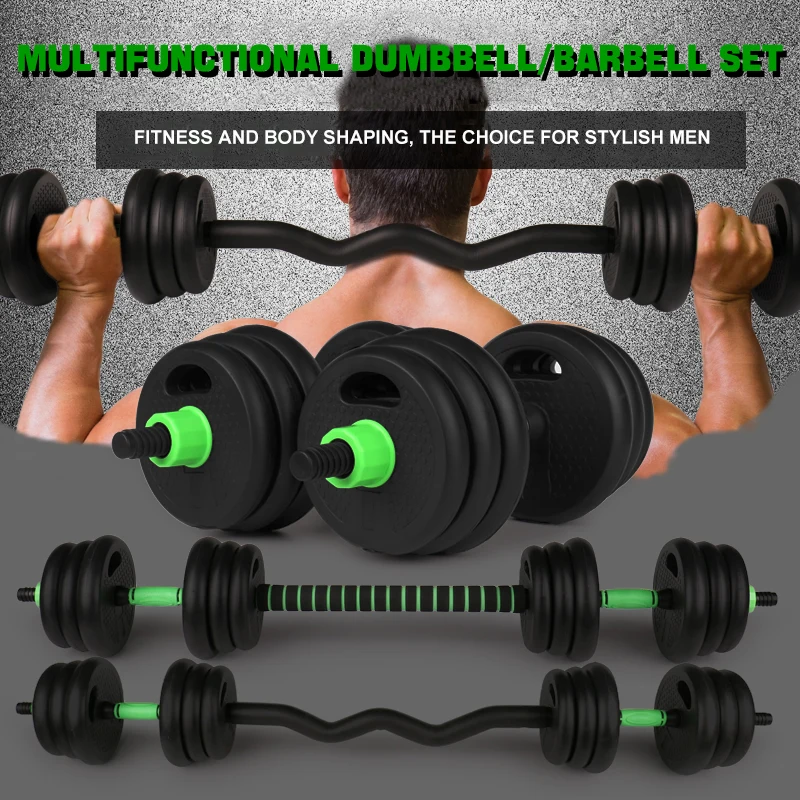 Household Weights Gym Fitness Equipment Kettlebell Free Weights Dumbbell Adjustable And Barbell Set For Body Building