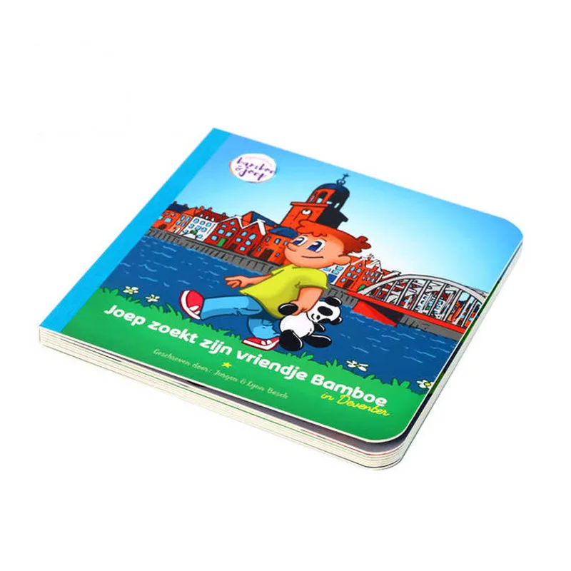 Custom Children Books printing service 3d Pop up kids Lift The Flap Books Hardcover Board Book