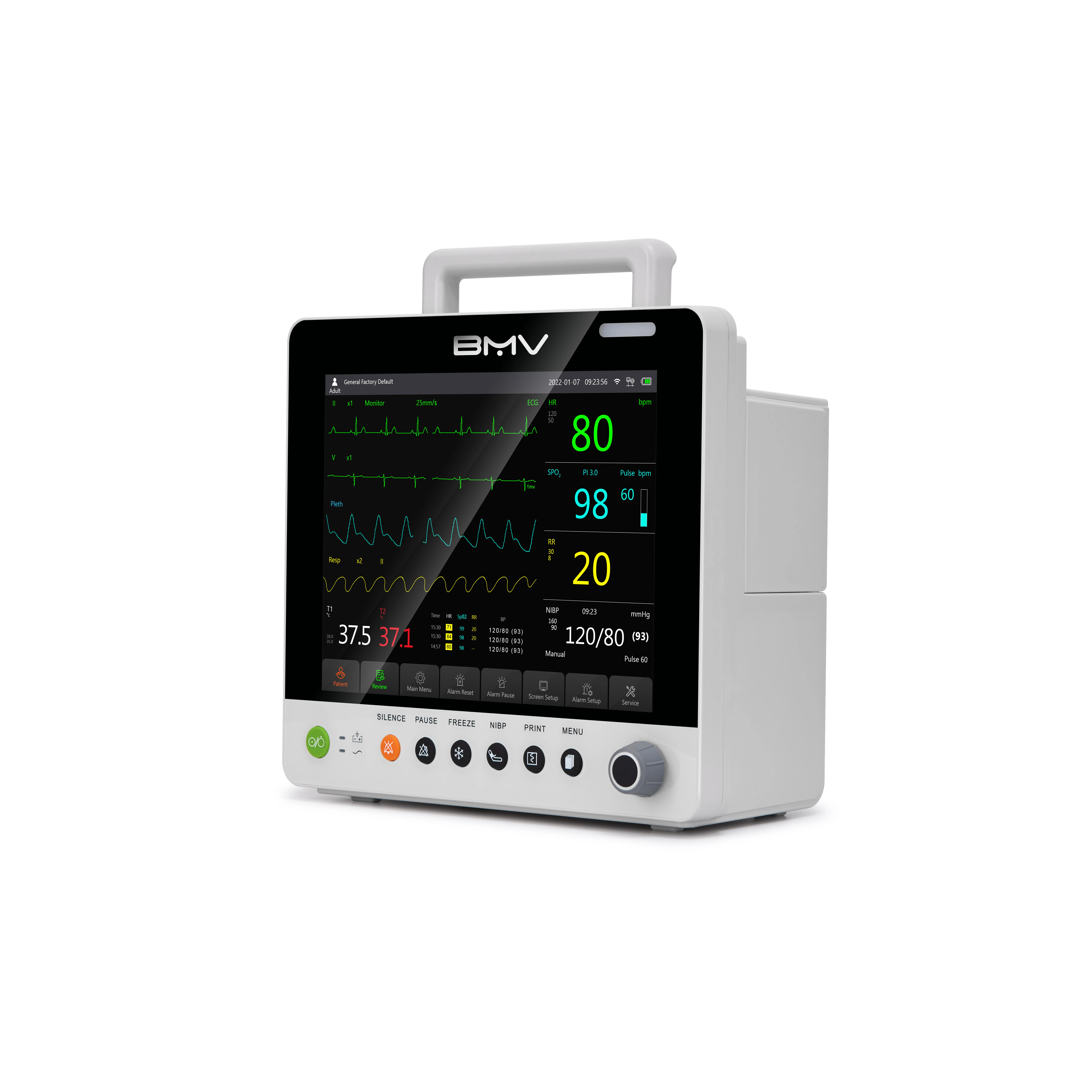 Multiparameter 6 Veterinary Instrument Vet analyzes device vital signs monitor for veterinary animal