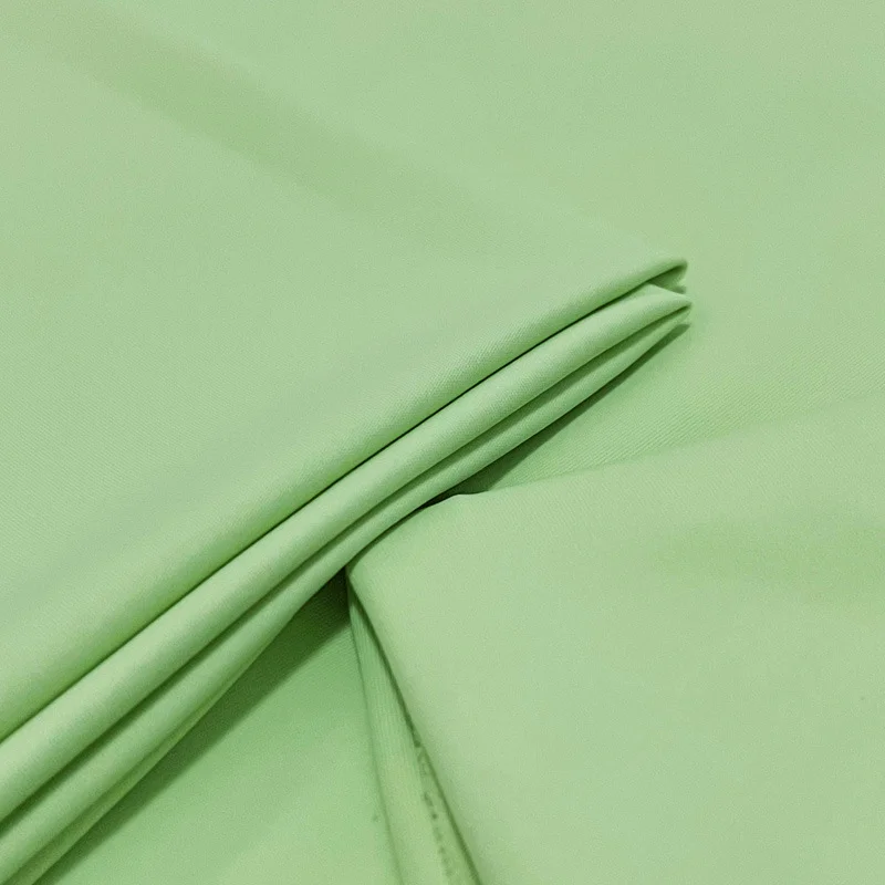 Custom Color  recycled 100% Polyester Satin Slub Fabric Woven Shiny 125gsm for Garments for Girls and Boys Dresses